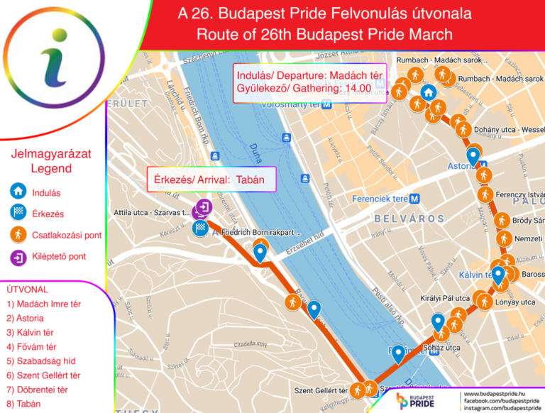 Minden, amit a mai Budapest Pride Felvonulásról tudni kell ...