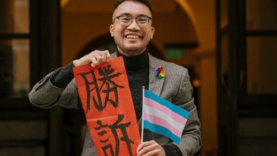 hongkong transznemű aktivista