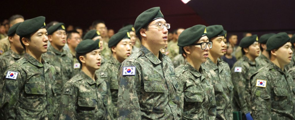 Dél-koreai katonák