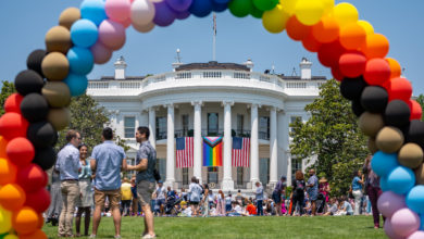 white house, pride