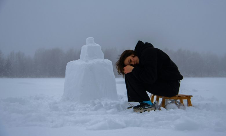 sad, winter, szomorú